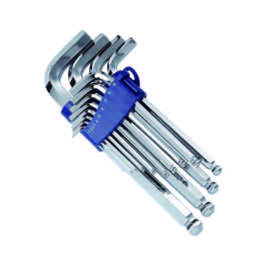 Ball Point Hex Key Wrench Set- Long